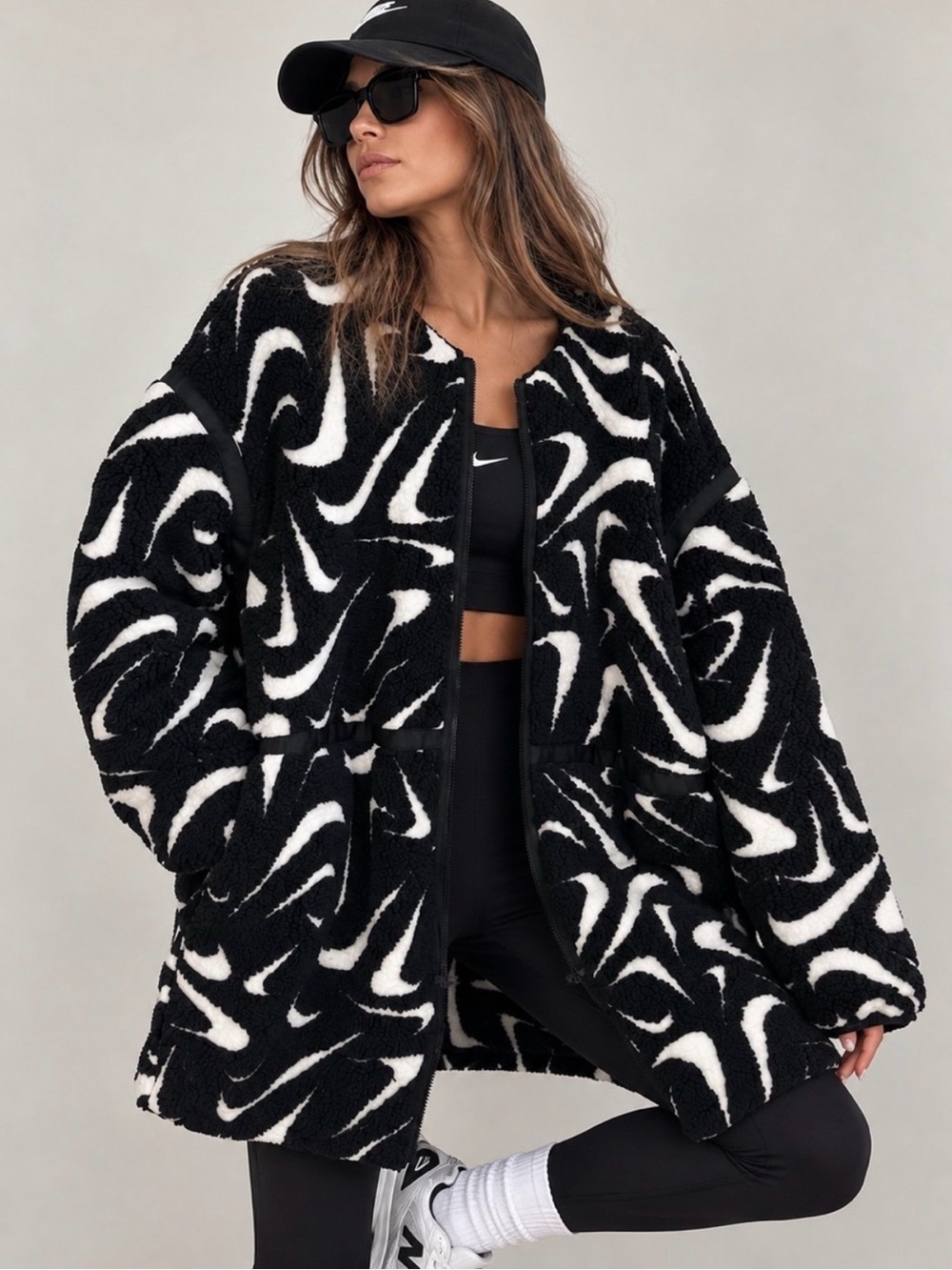 NIKE LOOSE HIGH-PILE JACKET